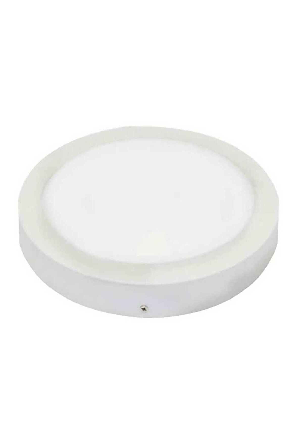 1 Adet 12W 3000K Günışığı Işık Sıva Üstü Smd Yuvarlak Led Panel KDL421