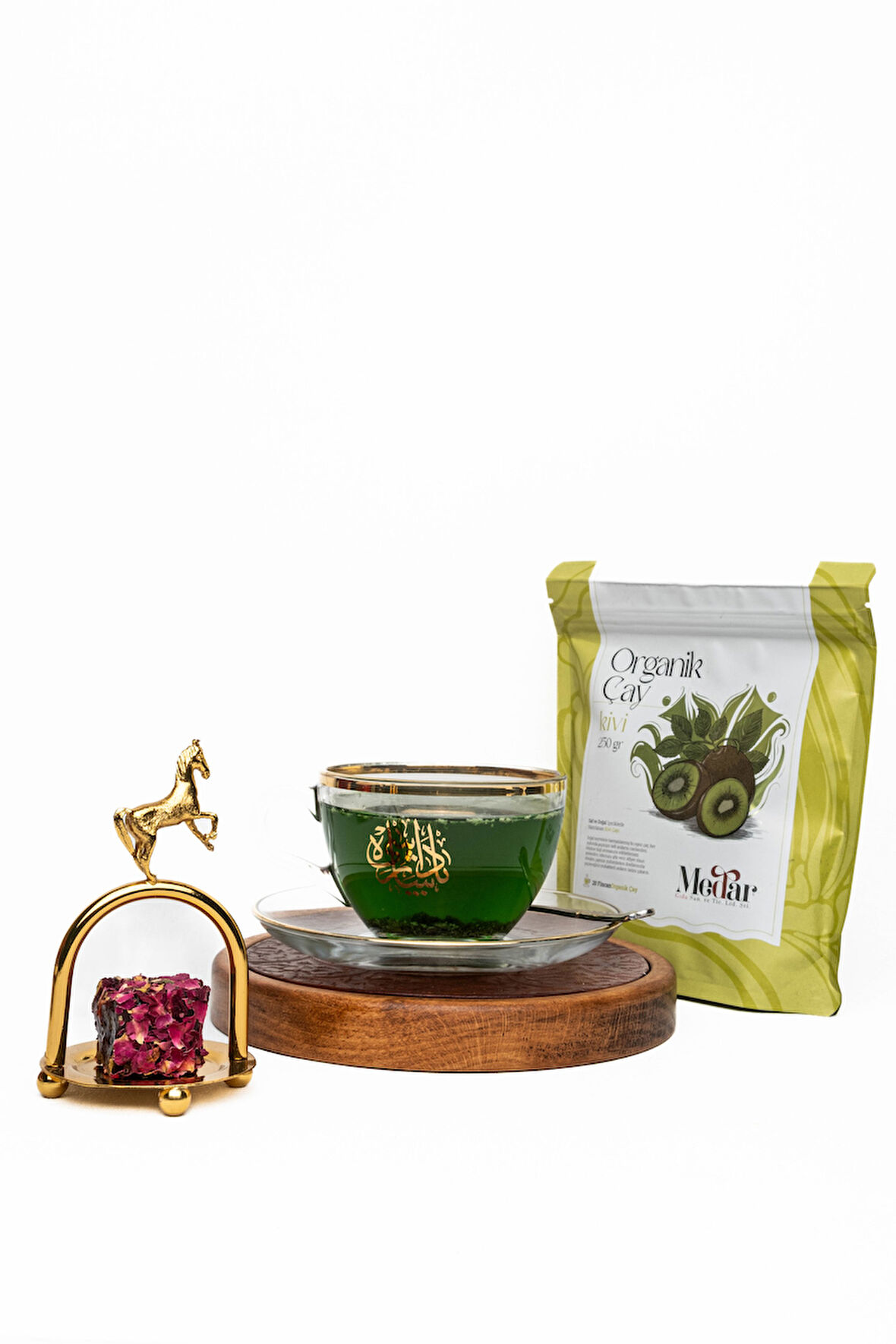 Gerçek Meyve Parçacıklı Organik Kivi Çayı 250 gr