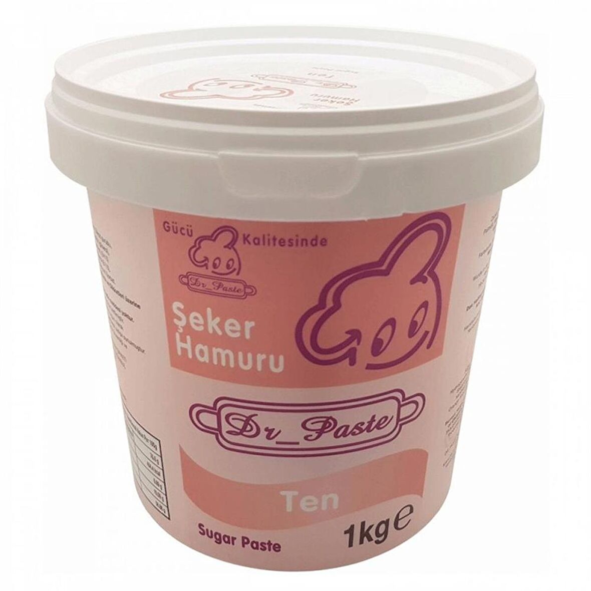 Dr Paste Şeker Hamuru 1 Kg - Ten