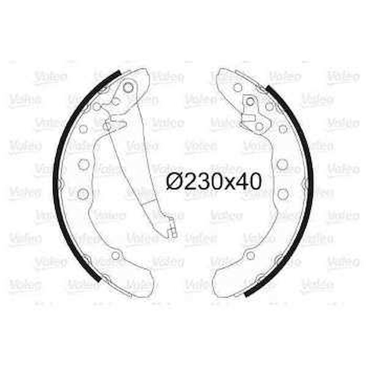 Vag Arka Fren Balatası Pabuc Passat Passat Varıant 89 97 - Valeo 562081