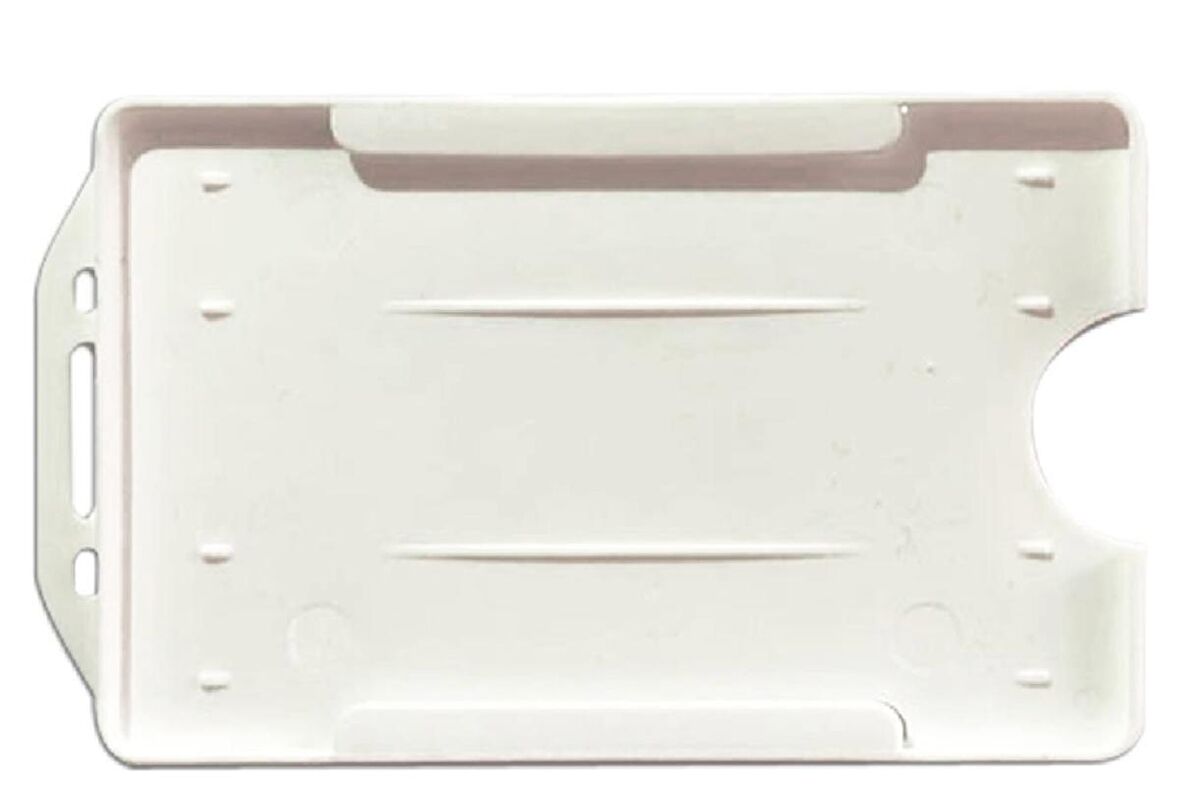 MAPİ PP KART KAPLARI DİKEY BEYAZ  50'Lİ PAKET