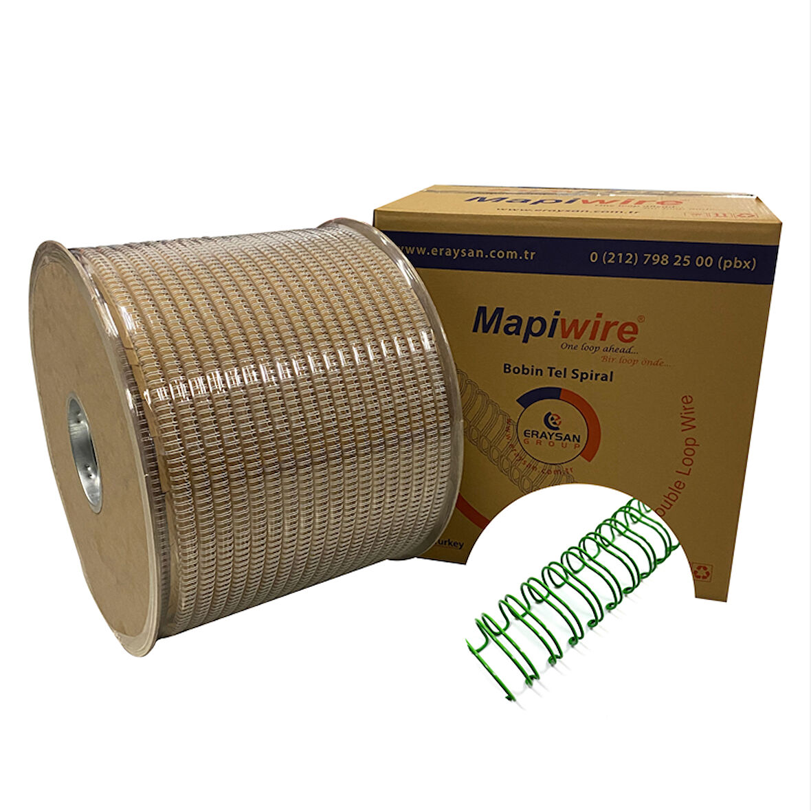 MAPİWİRE 1/4 BOBİN TEL YEŞİL