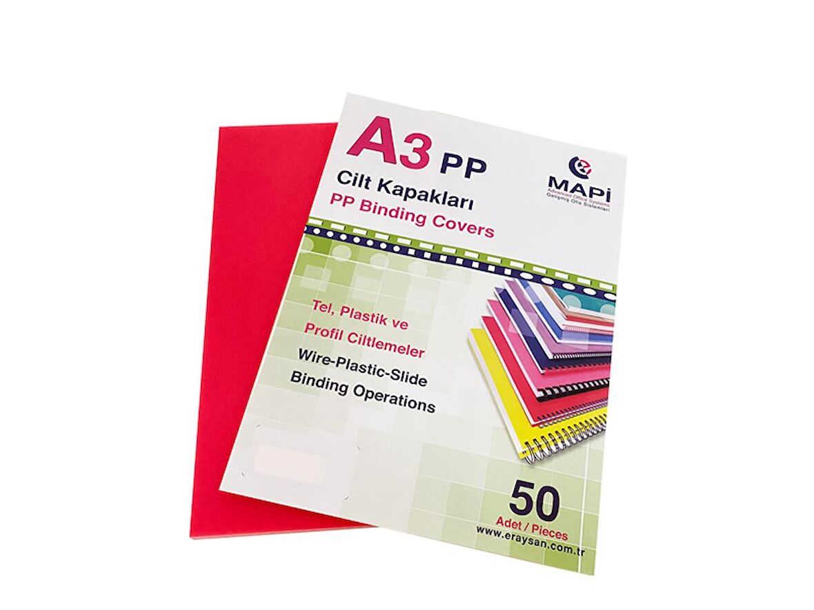 550MİC.A-3 PP KAPAK F.MGNTA 50