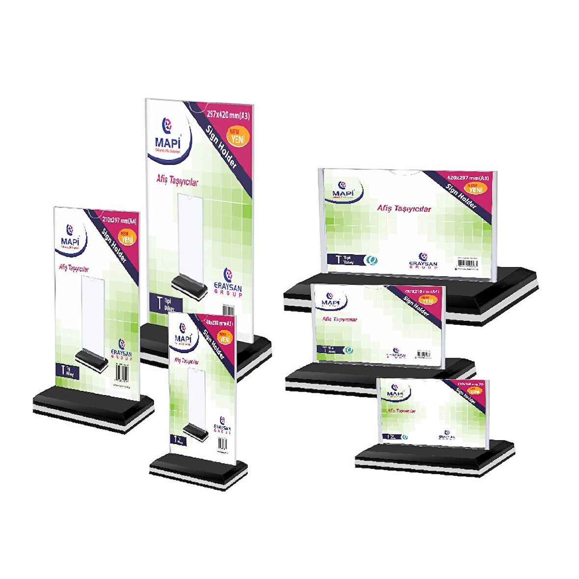 Mapi T Tipi Yatay 74x53 Mm (a8)