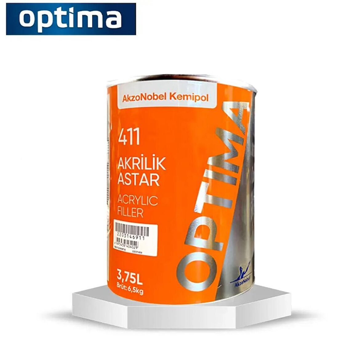 AKZO OPTİMA 411 AKRİLİK ASTAR 4+1 GL 