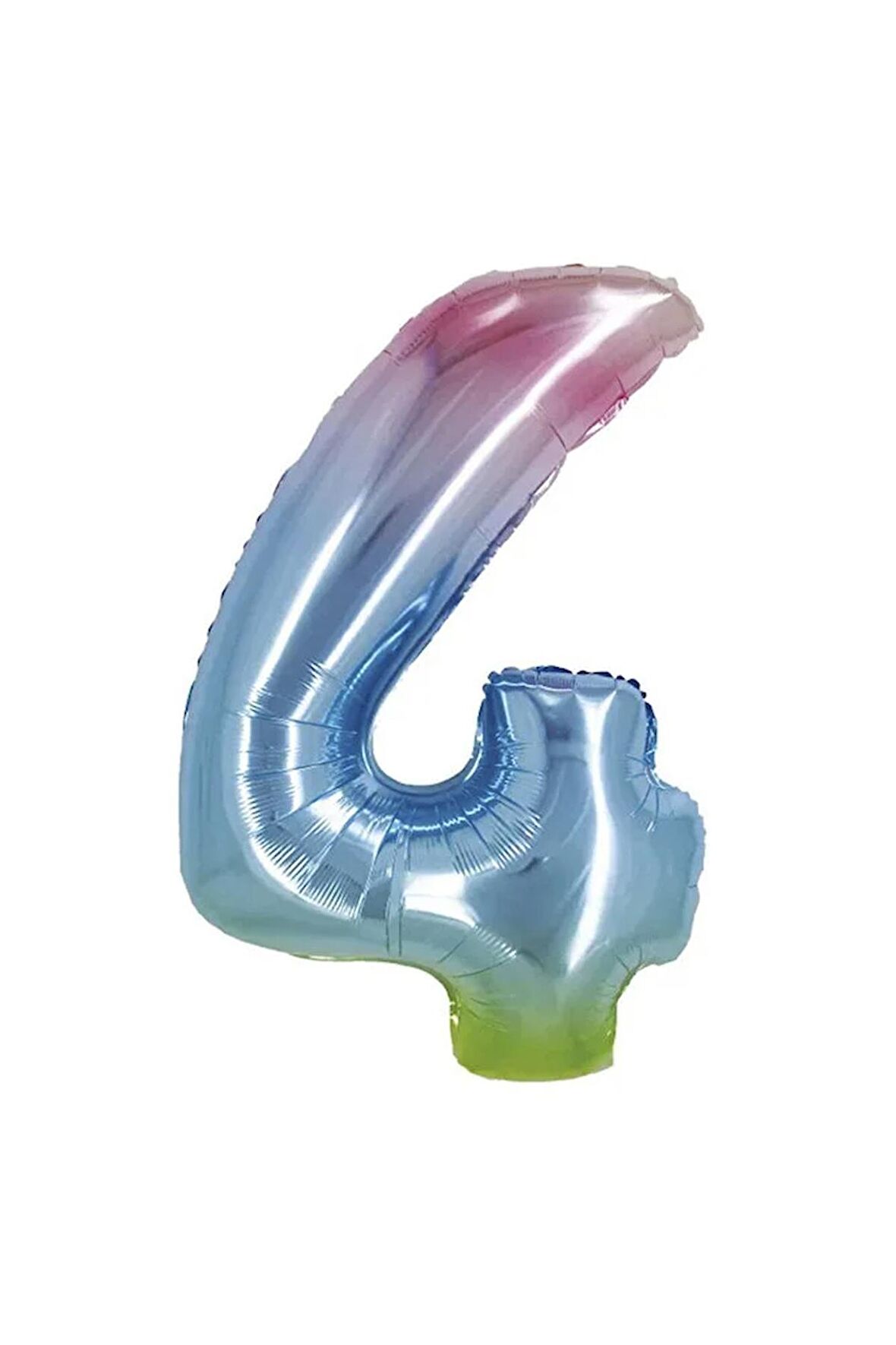 Rakam Folyo Balon 40" Rainbow -4-