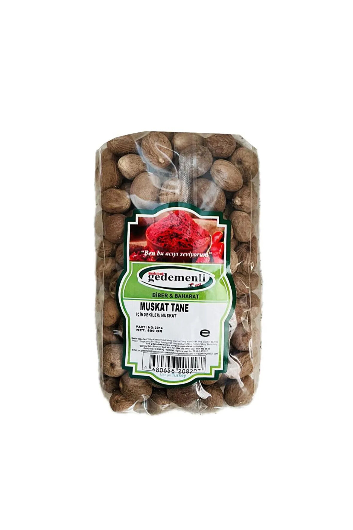 MUSKAT TANE 500 GR