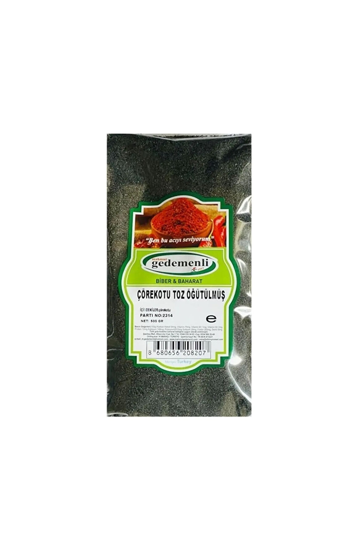 Çörekotu Toz Öğütülmüş 250 gr