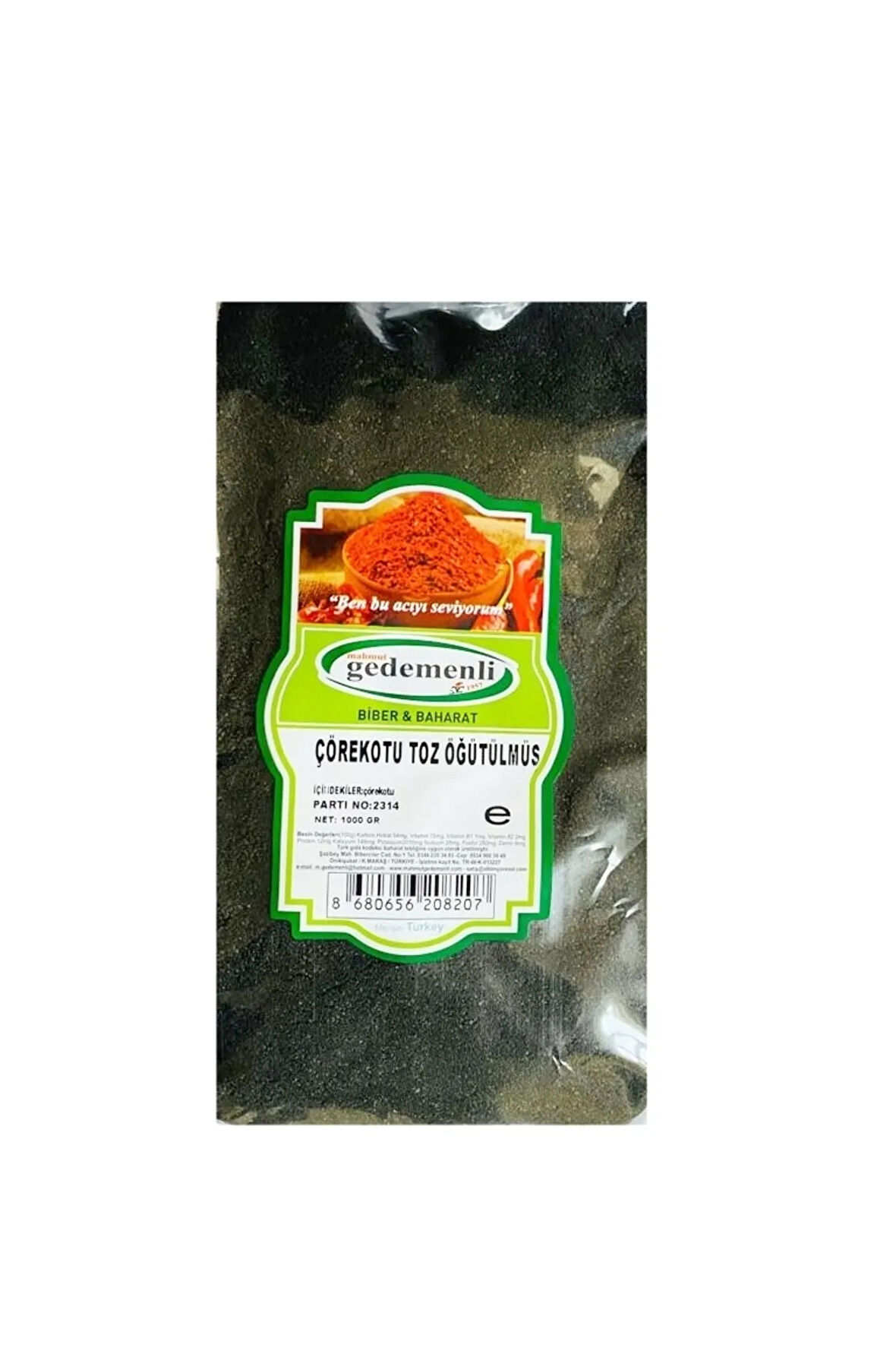 Çörekotu Toz Öğütülmüş1 Kg