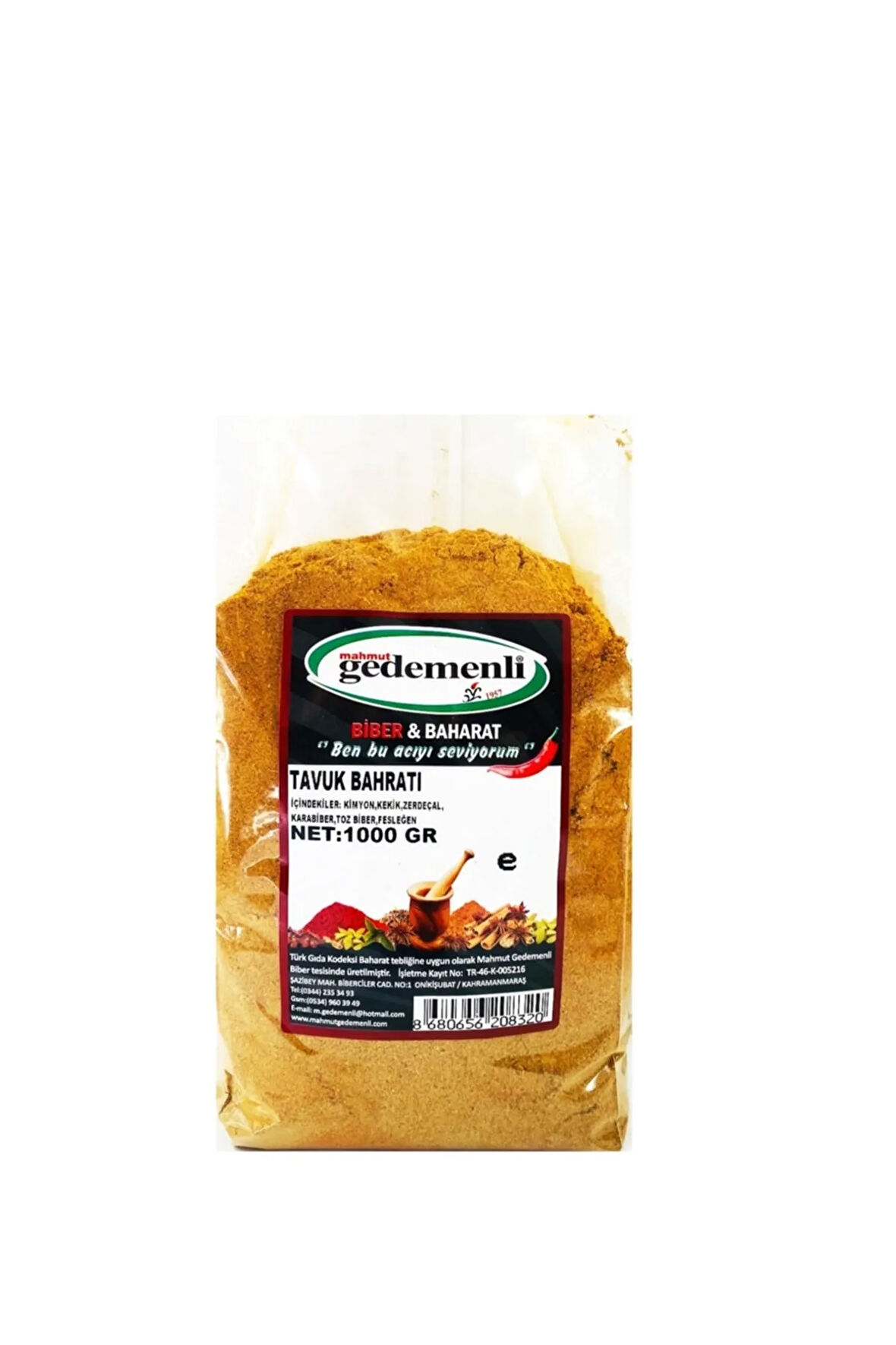 Tavuk Baharatı 1 Kg