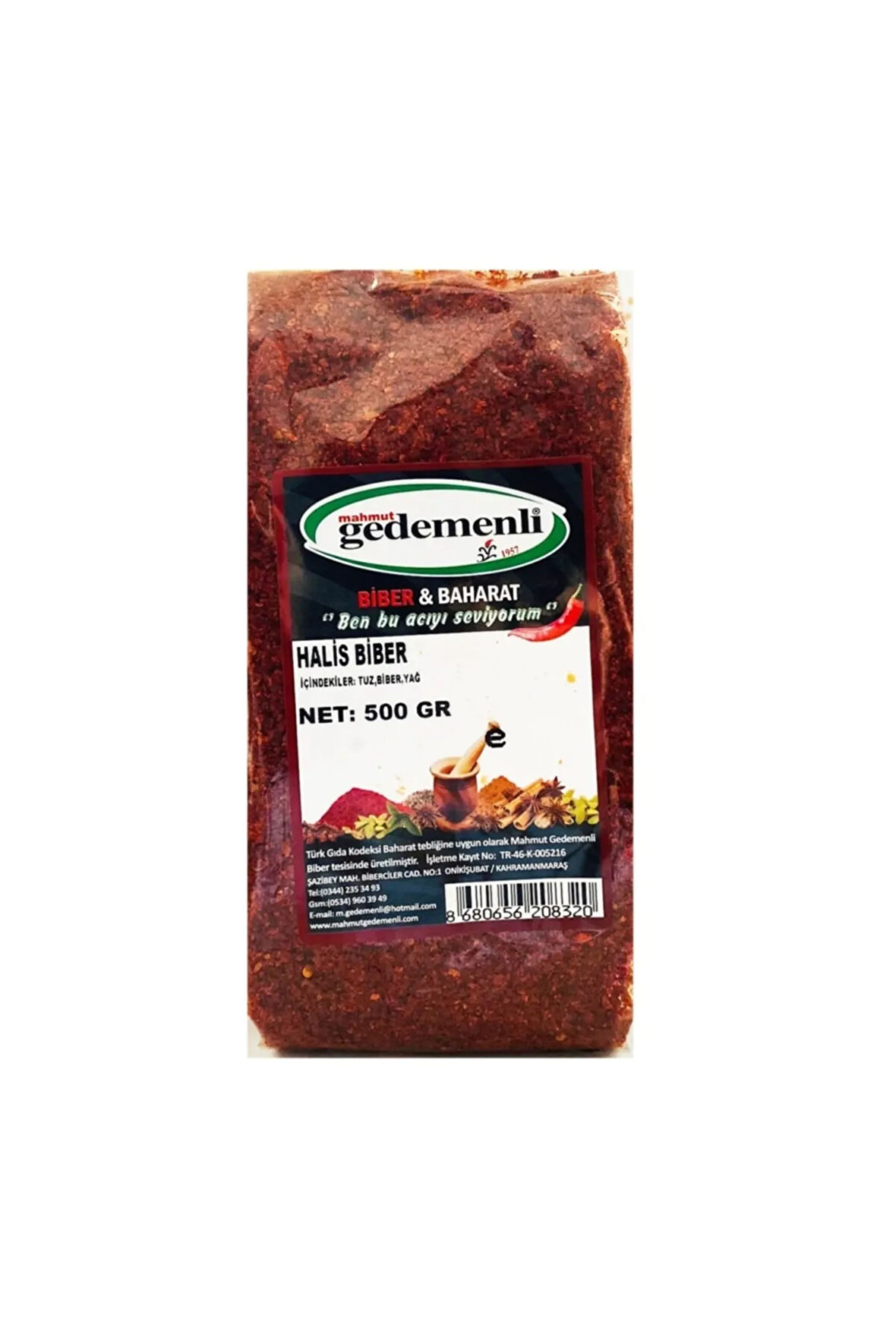 Halis Ipek Biber 500 Gr