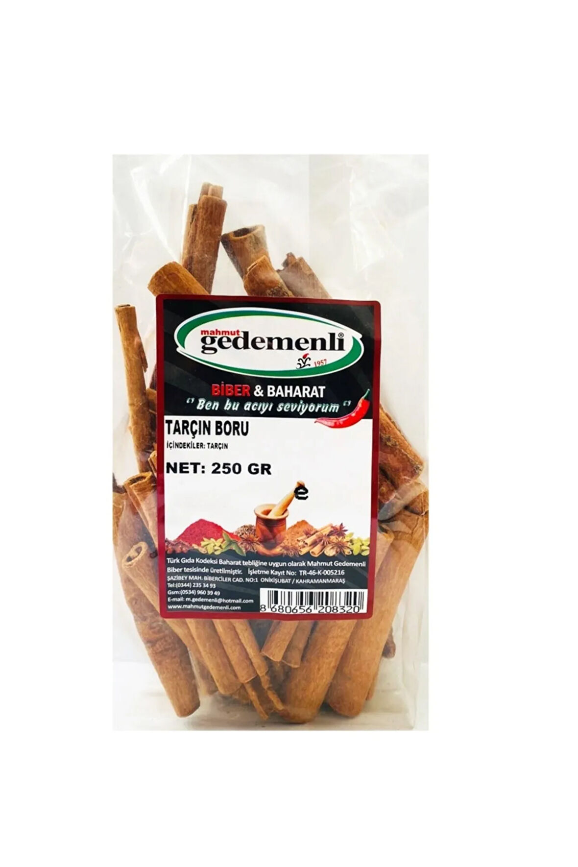 Tarçın Boru 250 Gr