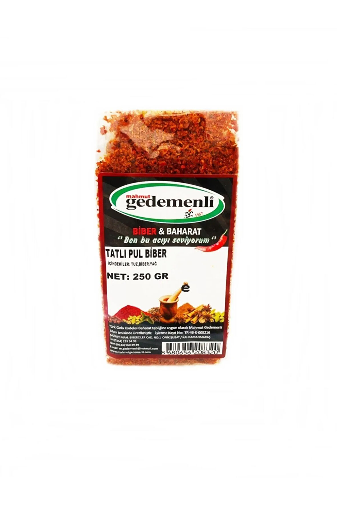 Tatlı Pul Biber 250 Gr