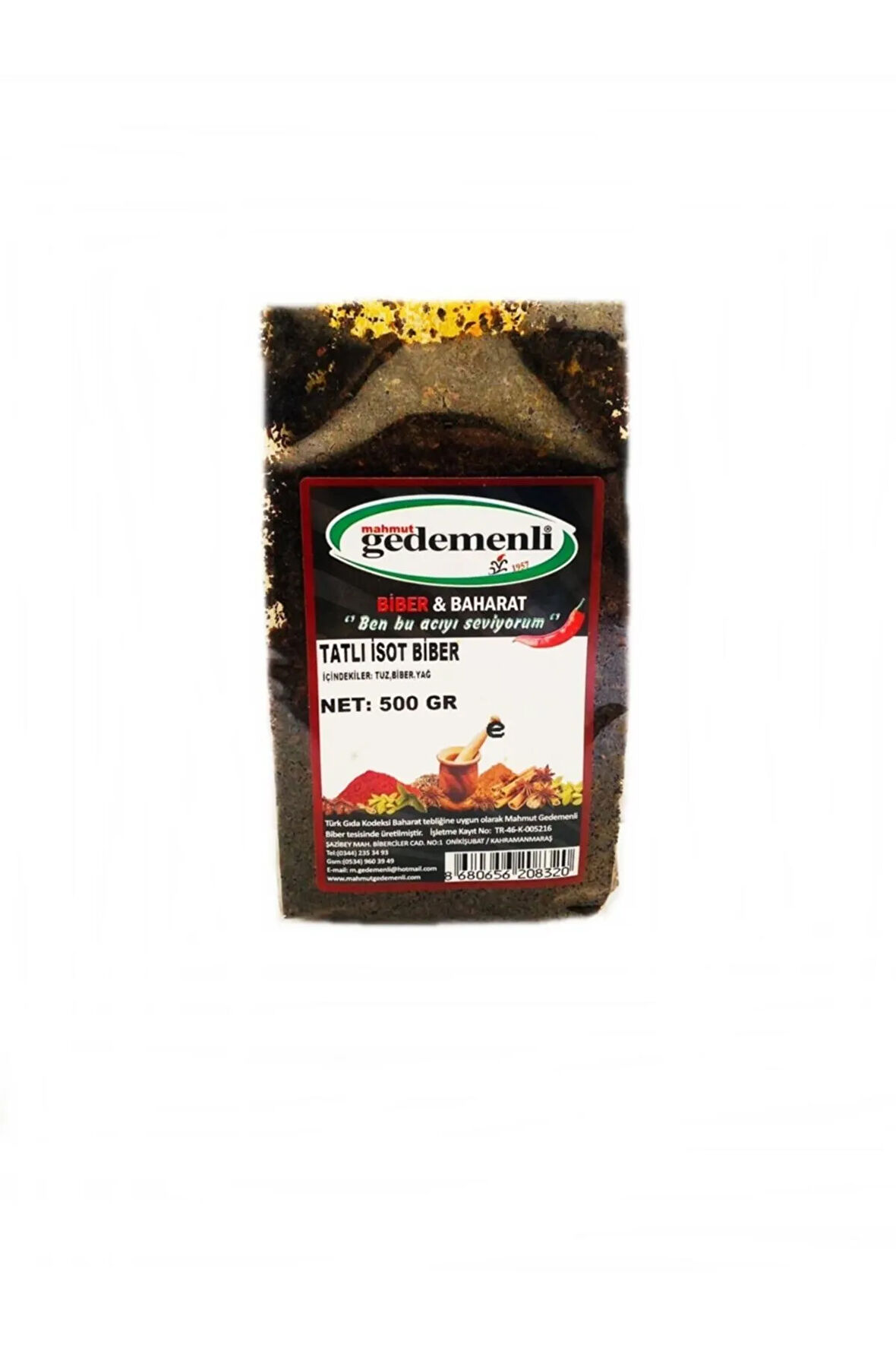 Tatlı Isot Biber 500 Gr