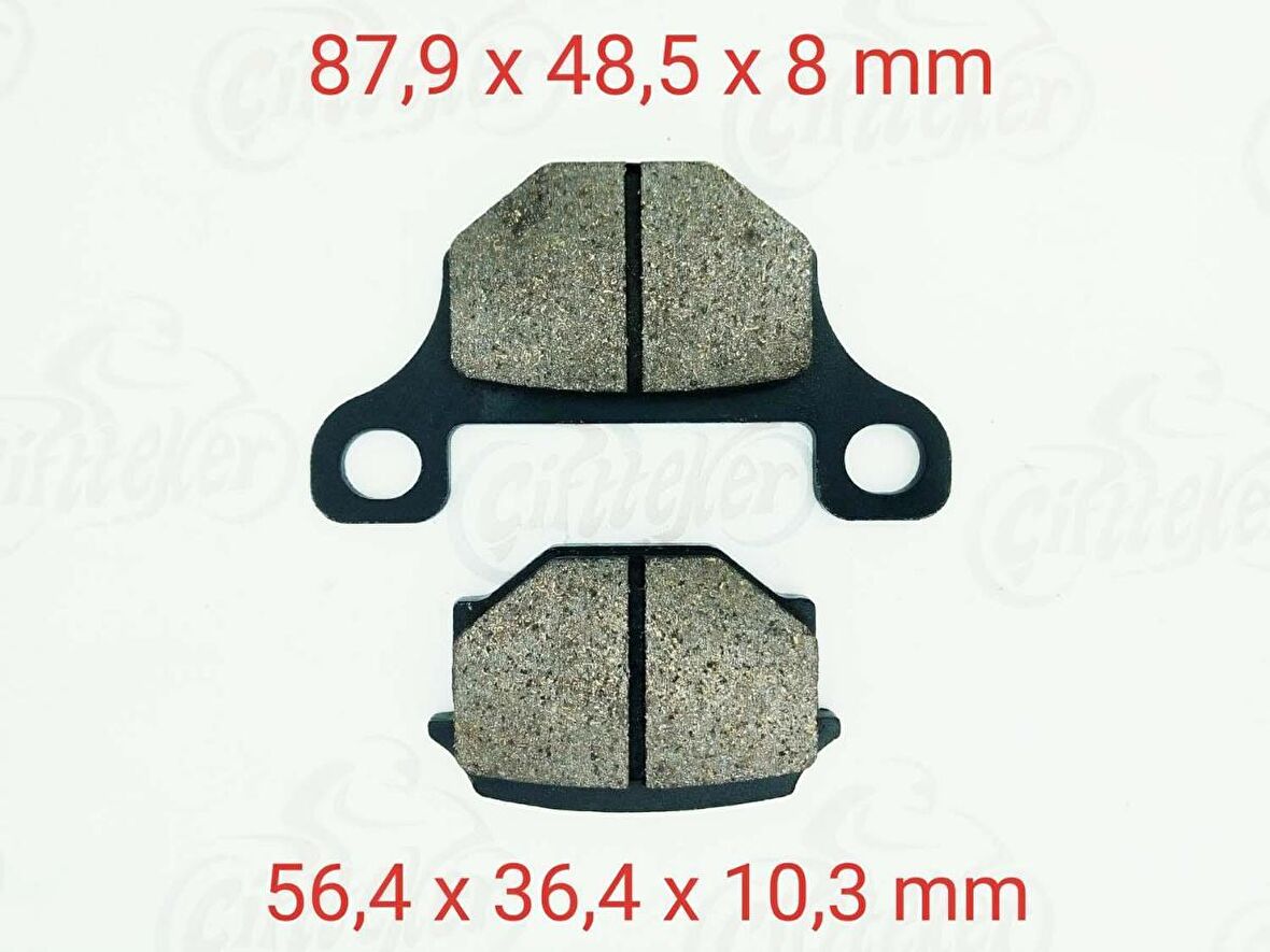 Mondial MH MR X-TREME ÖN FREN DİSK BALATASI FA093