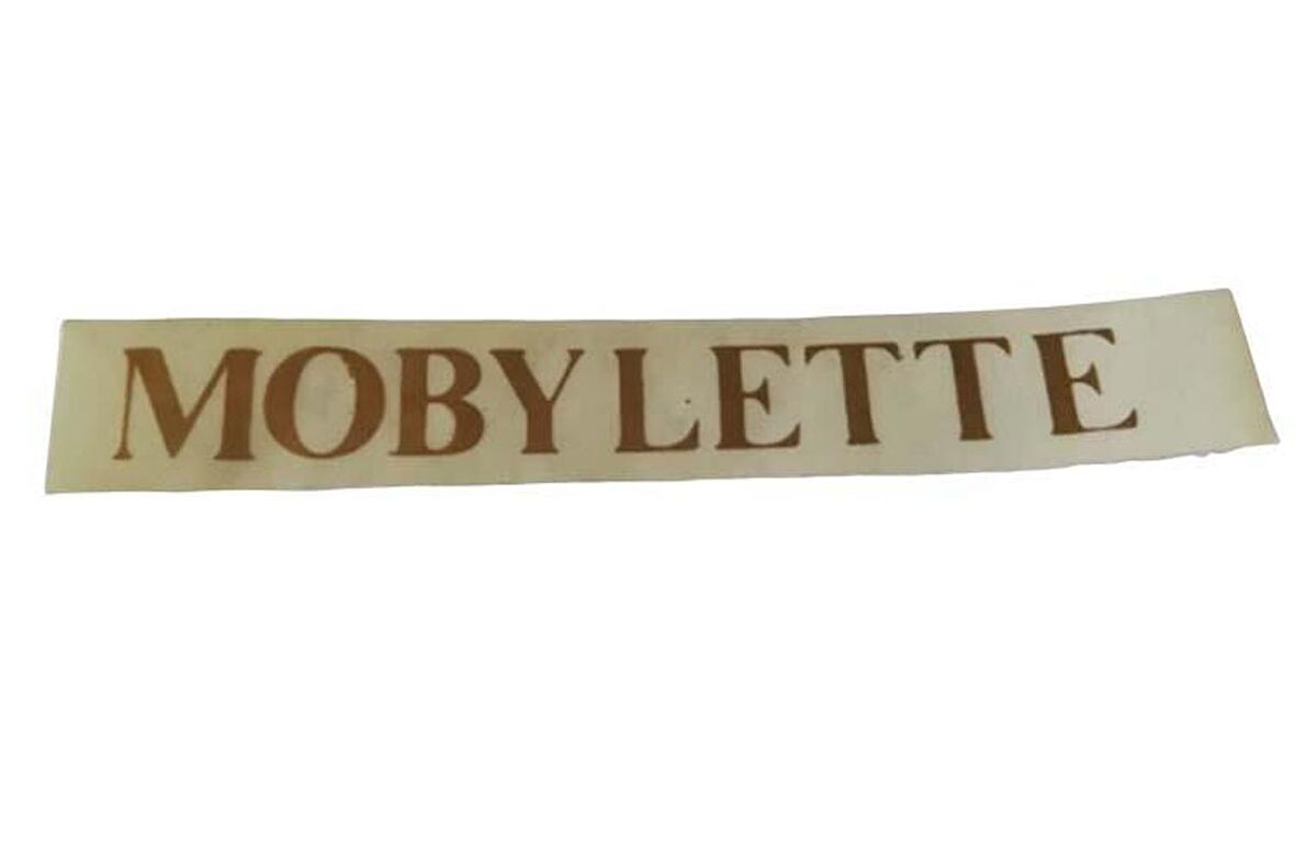 Mobylette Depo Yazısı Altın Sarısı (14cm)