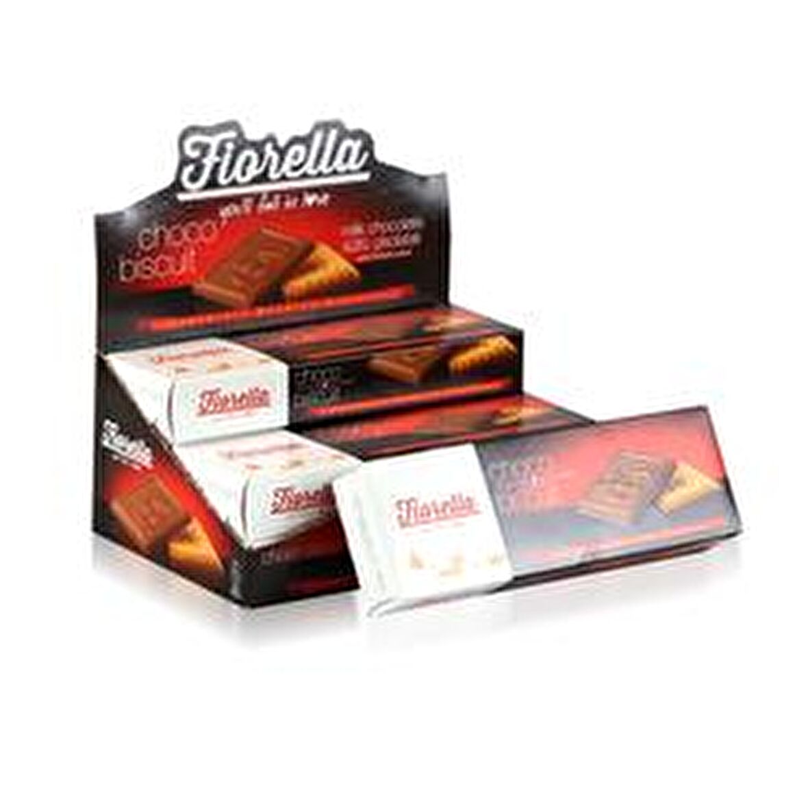 Fiorella Chocobiscuit Sütlü Çikolatalı Bisküvi 102 Gr. 6 Adet (1 Kutu)