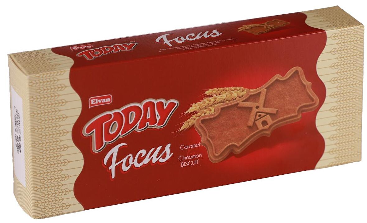 Today Focus Caramelli Bisküvi 160 Gr. (1 Paket)