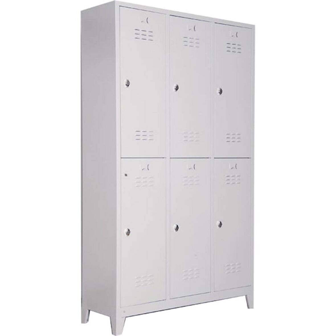 Rafburada Ofis Standart 6'Lı Soyunma Dolabı