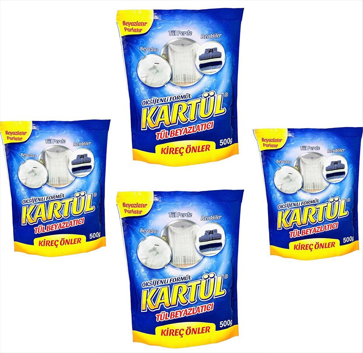 KARTÜL TÜL BEYAZLATICI 500 GR * 4 ADET