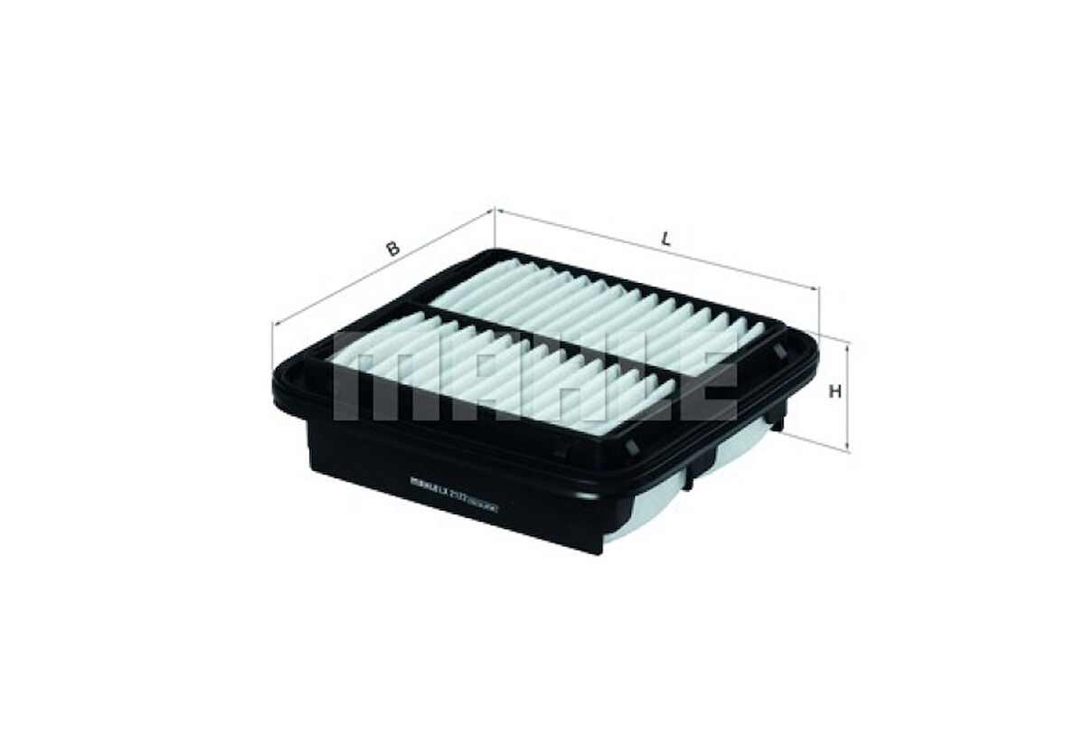 Japon Hava Filtresi - Plastık Tip - Mhl Lx2122