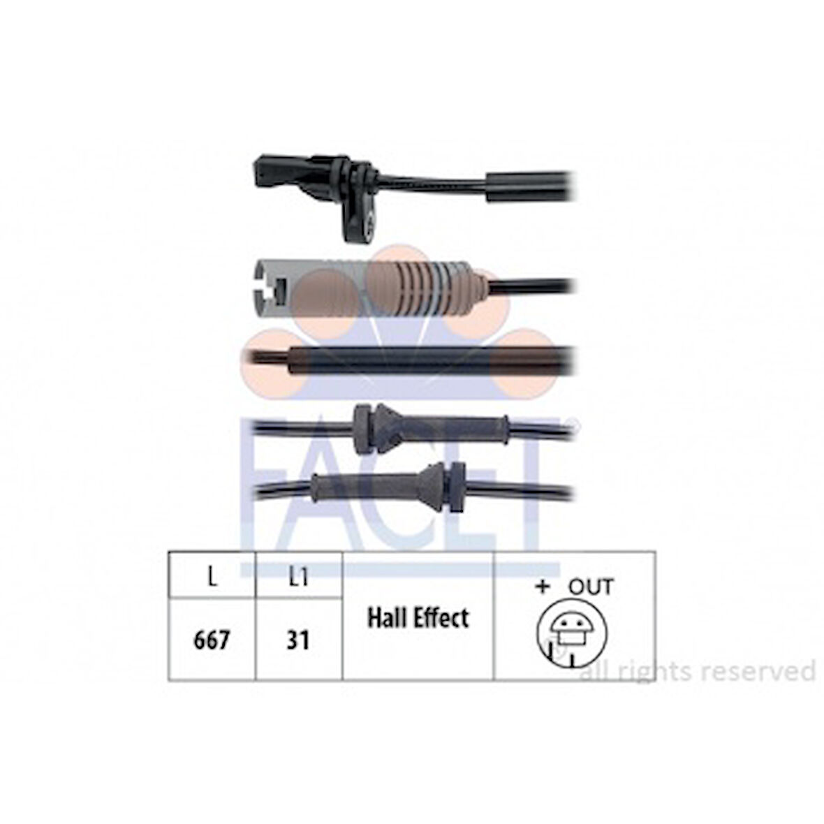 Bmw Abs Sensoru On Bmw E87 E81 E90 E92 E93 - Facet 21.0076