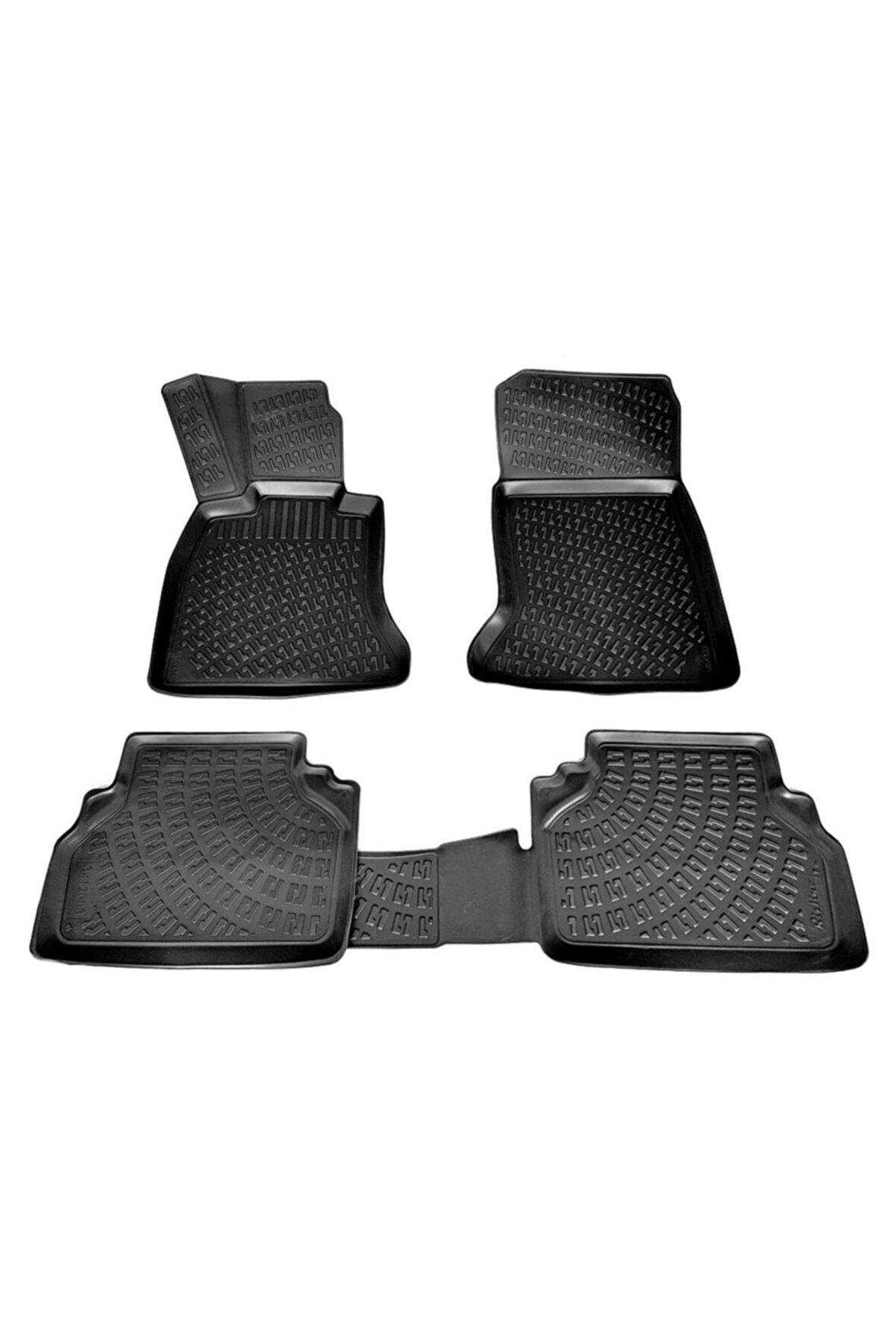 Bmw E60 3d Paspas Havuzlu 5 Serisi 2005 - 2012 Arası Siyah 4 Parça Set