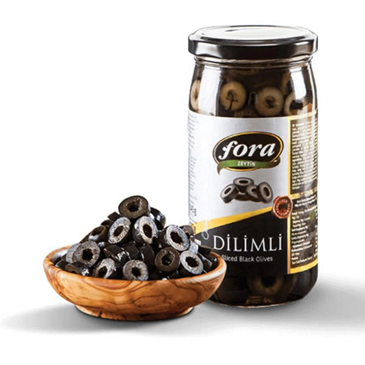 FORA DILIMLI SIYAH ZEYTIN 160GR ( 3 ADET )