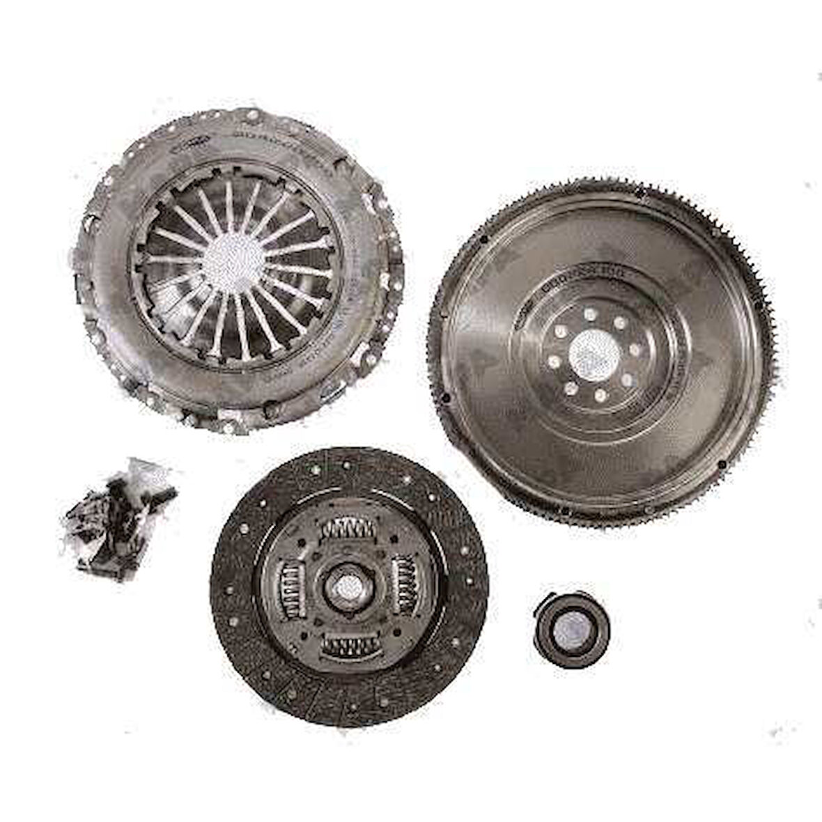 Vag Volant+debriyaj Set+rulman Transporter T4 2,4d Aja Ajt Aab Ayy - Mapa 003228 120