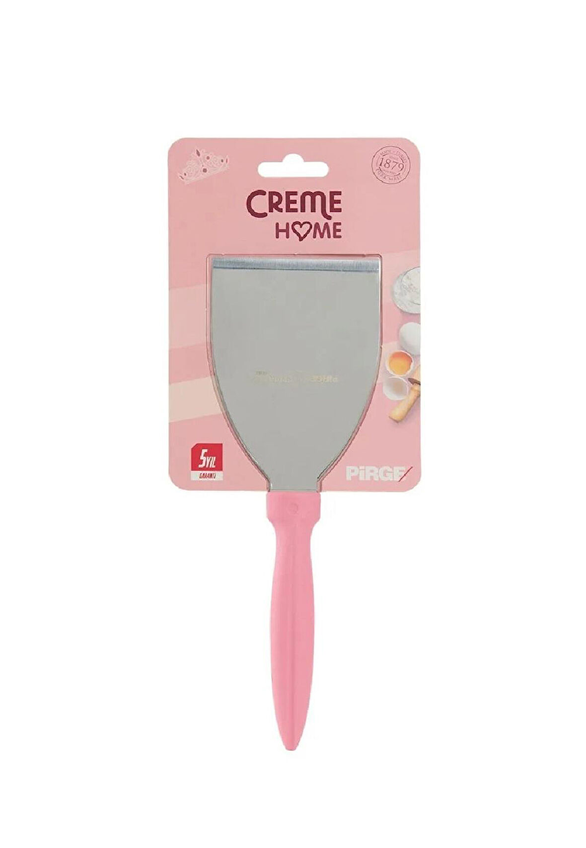 Pirge cremehome spatula no:1 10.5 cm pembe 70151-13