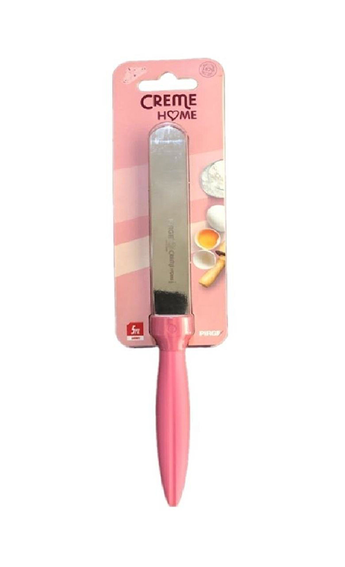 Pirge cremehome mini pasta paleti 12 cm pembe 70612-13