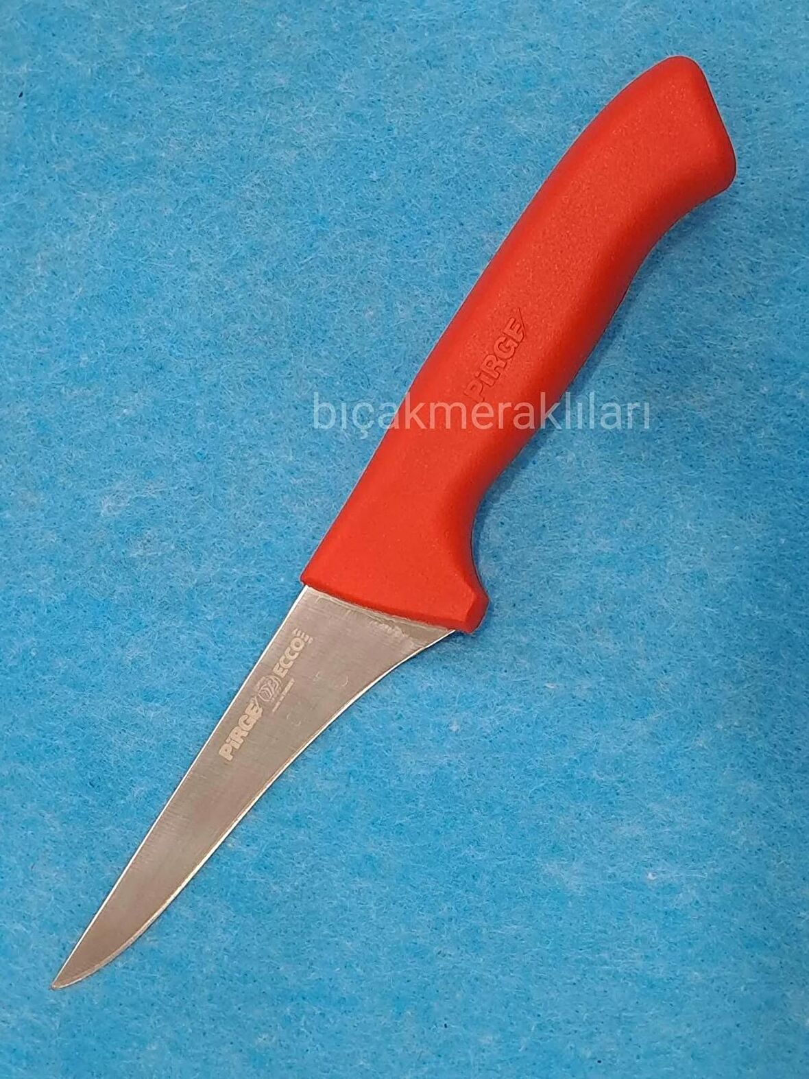 Pirge Ecco Sıyırma Bıçağı 12,5 cm KIRMIZI - 38117