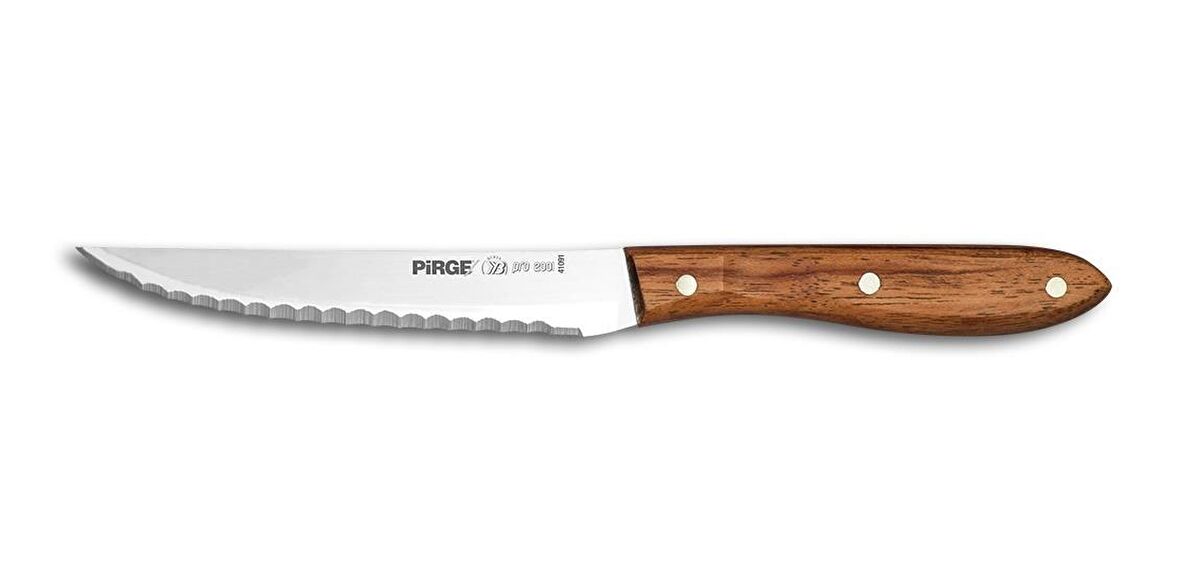 Pirge PRO2001 Steak Bıçak Gül Saplı 41091