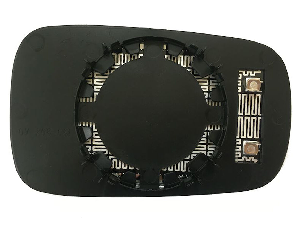 Renault Dis Dikiz Ayna Camı İsitmalı Mavı Cam Asferik Sol Laguna 2001-2007 - Art Mg002.2296