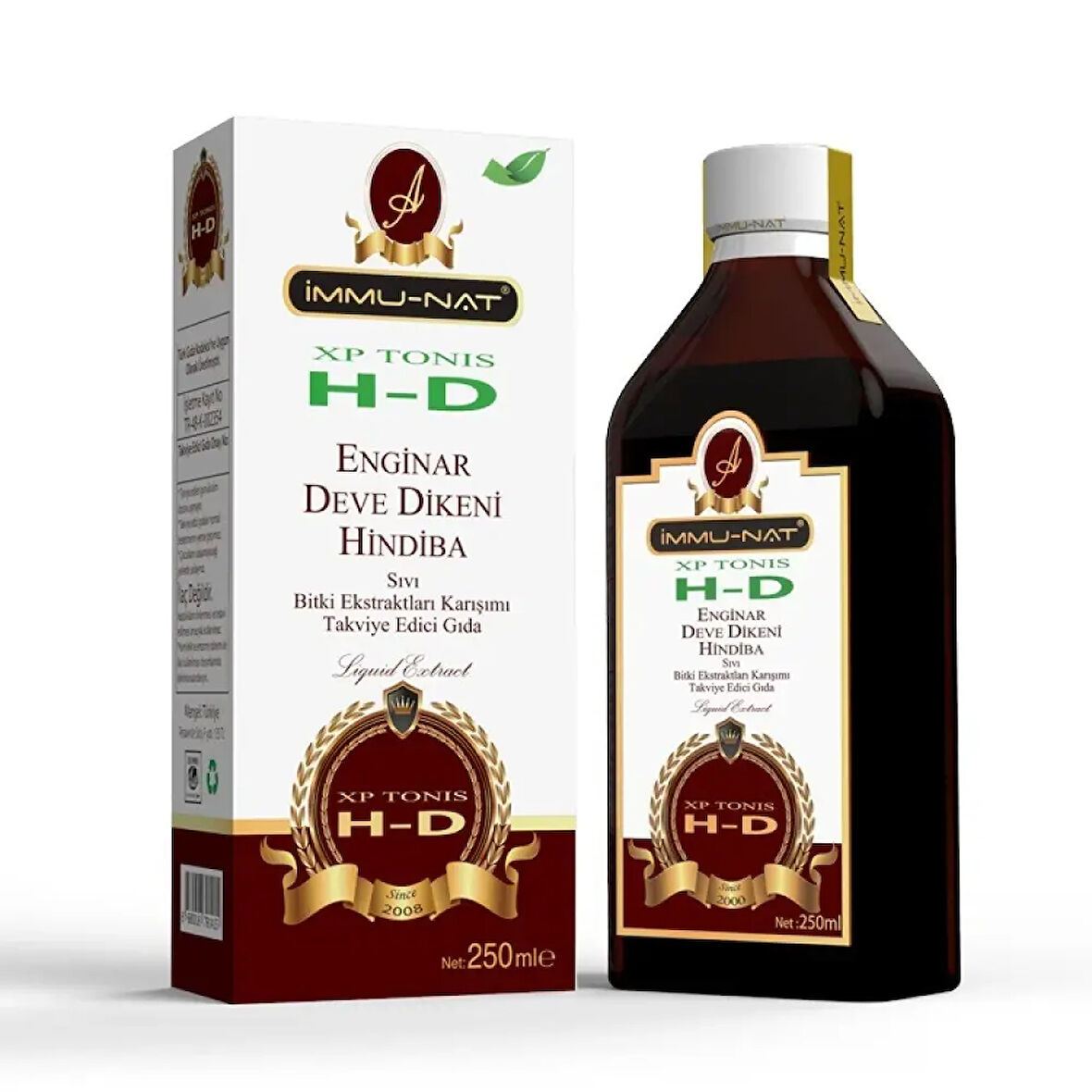 İmmunat XP Tonis HD Enginar Devedikeni Hindiba Ekstratı 250 ml