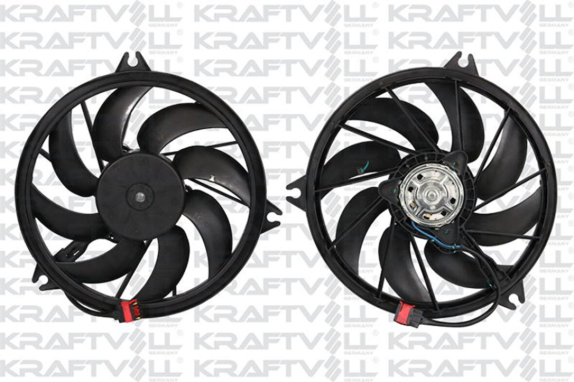 Psa Fan Motoru P206 1,1 / 1,4 8v / 1,6 8v Ac 200w 99> Klimalı - Kraftvoll 08120018
