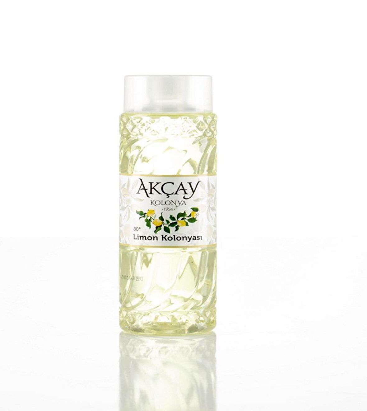 Akçay Limon Kolonyası 80 Derece Pet Şişe 400 ml