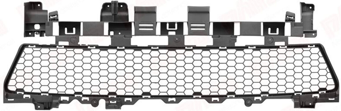 Renault On Tampon İzgarası Alt Orta Siyah Dacıa Logan 13> - Phira Lo-13110