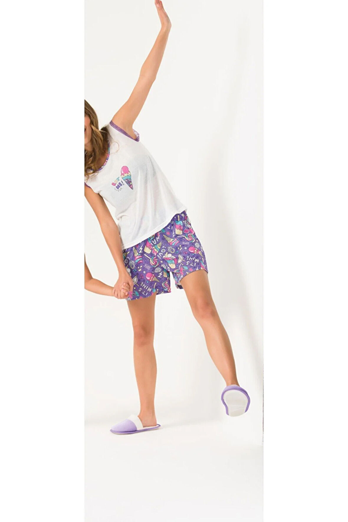 Viskon Kadın Pijama Takımı