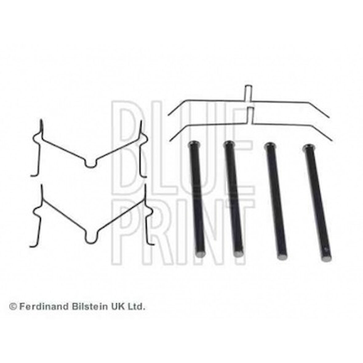 Toyota Ticarı Fren Balata Montaj Kiti 4 Runner 4x4 . Hilux . Hilux 4x4 . Hilux Mighty X 4x4 . Land Cruıser 4x4 - Blueprint Adt348611