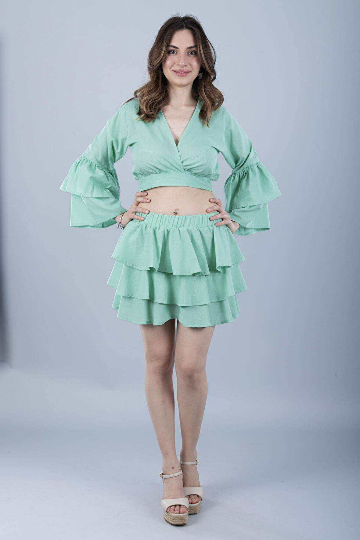 Pamuklu Etek Mint