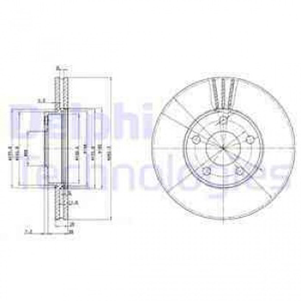 Vag On Fren Aynası Passat 1,6 / 1,8 / 1,9 / 2,3 96>00 1,6 00>05 - Delphi Bg3199