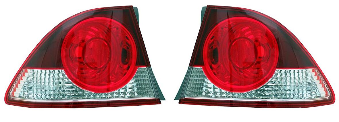 Enva Honda Civic Stop Lambası Sağ+Sol Dış Takım 2007-2008-2009 Duysuz