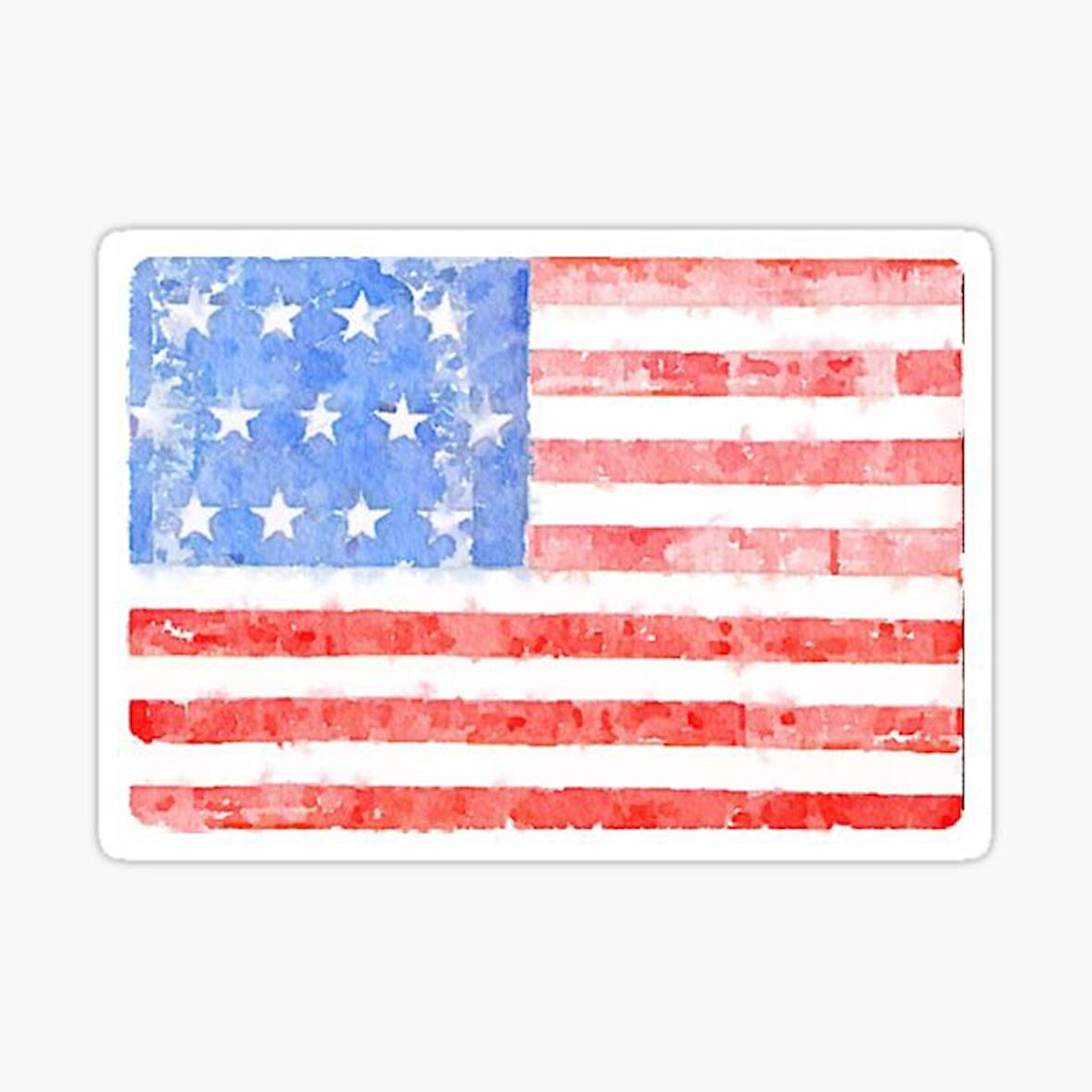 Araba için Amerikan Bayrağı Sticker Yapıştırması Etiket 17CM z1