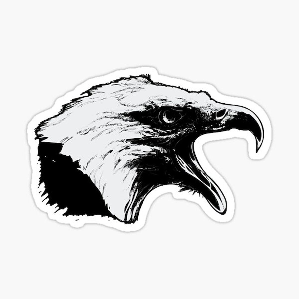 Araba için Kartal Oto Sticker Yapıştırması Etiket  17CM d5