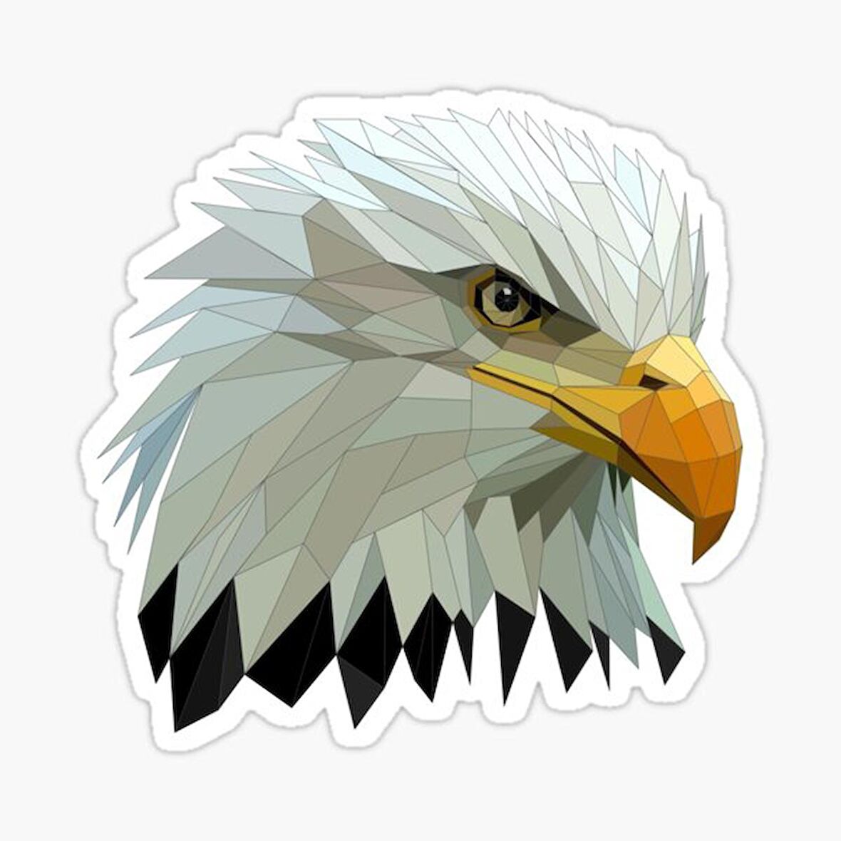 Araba için Kartal Oto Sticker Yapıştırması Etiket  17CM d7