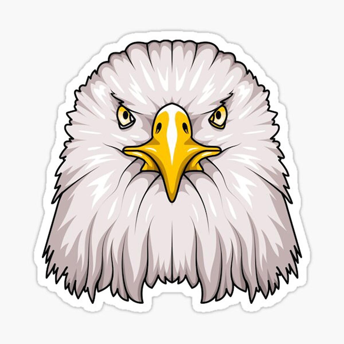 Araba için Kartal Oto Sticker Yapıştırması Etiket  17CM q6