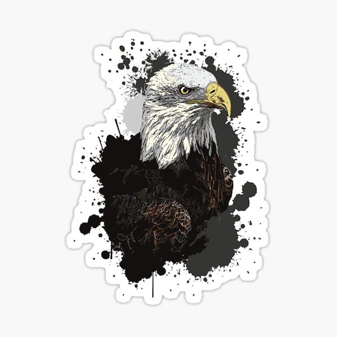 Araba için Kartal Oto Sticker Yapıştırması Etiket  17CM zz5