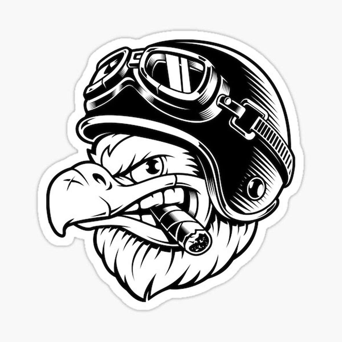 Araba için Kartal Sticker Yapıştırması Etiket Oto Leptop 17CM z2