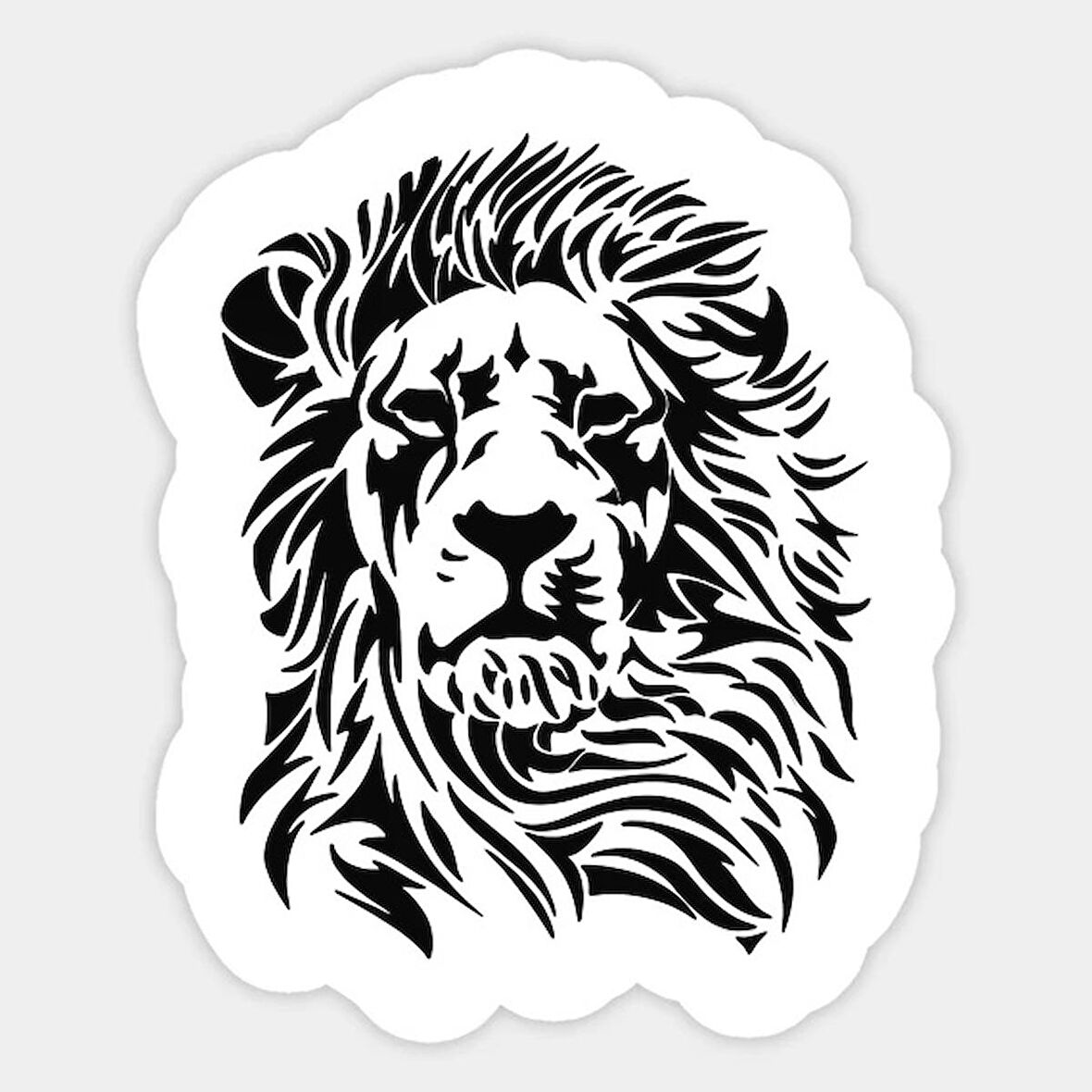 Aslan Aile Araba Oto Sticker Yapıştırma Etiket 17CM h2